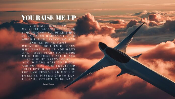 lyrics to you raise me up song